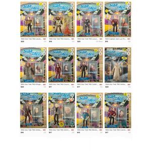 Lot of 12 Vintage Star Trek The Next Generation Playmates Action Figures Sealed